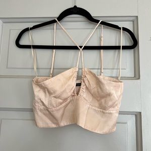 Zara cropped top